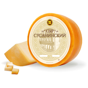 Сыр Сусанинский 45% 1кг БЗМЖ с.Воскресенье