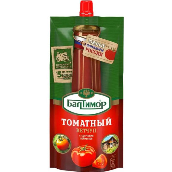 Кетчуп томатный Балтимор, 260 г