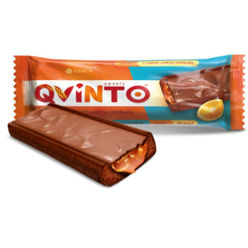 Десерт Qvinto апельсиновый с какао 29г