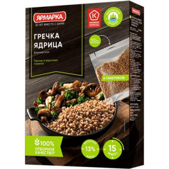 Греча отборная Ярмарка, 400г