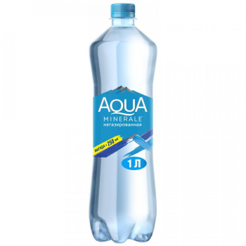 Вода негазированная Аква Минерале, 1л 