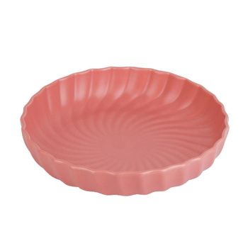 ТТарелка_Fresh_Taste__Dark_pink_d_21см_h_4см
