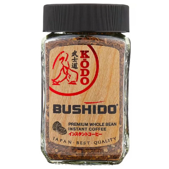 Кофе растворимый Bushido Kodo сублимированный, 95г