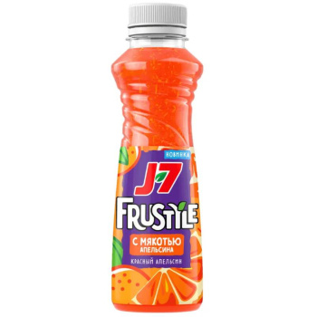 Напиток J7 Фрустайл Апельсин с мякотью, 0,385л 