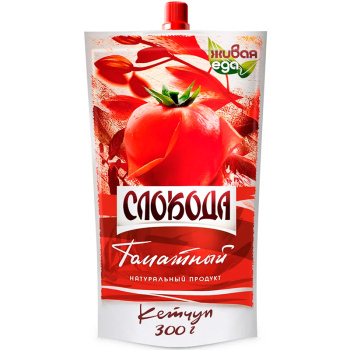 Кетчуп Слобода томатный, 320г