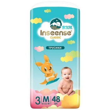 Трусики-подгузники Inseense Classic V5S M 6-11кг 48шт