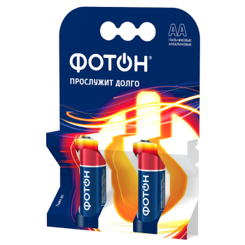 батарейки питания Фотон LR6 КР2  блистер 2шт