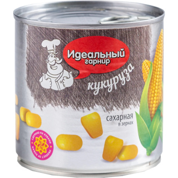 Кукуруза Идеальный гарнир сахарная, 340г