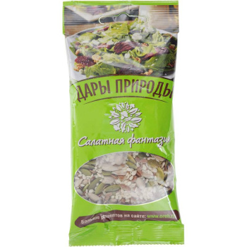 Смесь салатная с кунжутом, Дары природы, 50г