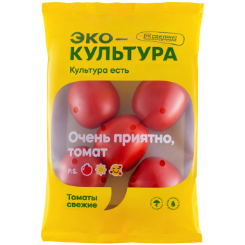 Томаты круглые подложка Экокультура, 600г