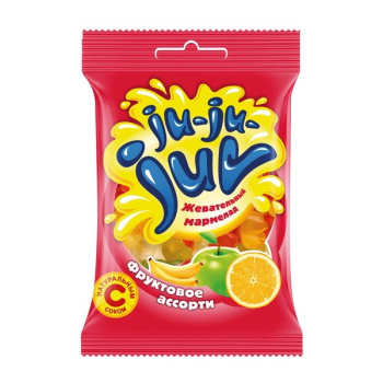 Мармелад Ju-ju-juv фруктовое ассорти, жевательный, 25г