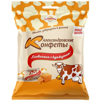 Конфеты Сладовянка Александровские, Сливочная с кунжутом, 250г
