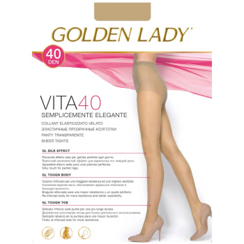 Колготки Golden Lady VITA 40, Melone 3