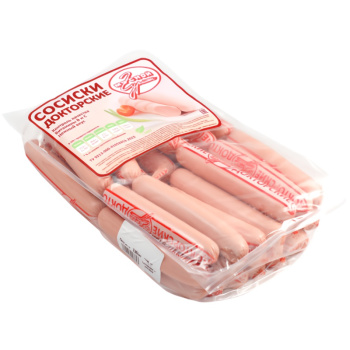 Сосиски Докторские Мясной Гурман 1кг