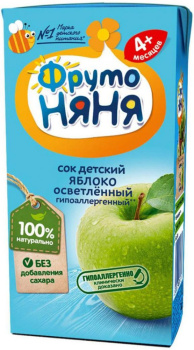 Сок ФН 200мл Яблоко осв.