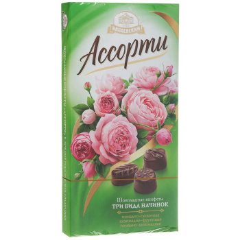 Набор конфет Бабаевский ассорти, Букеты, 300г