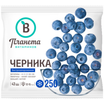 Черника Планета Витаминов, 250г