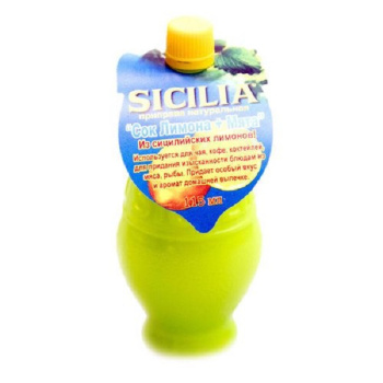 Приправа Сицилия сок лимона с мятой 115мл