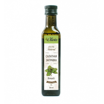 Масло-смесь Оливия-салатная заправка с базиликом, 250мл