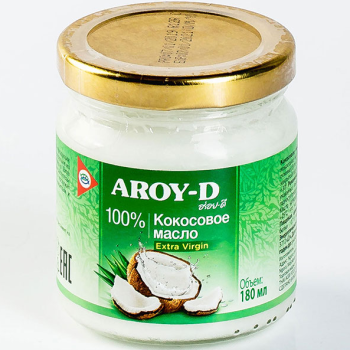 Кокосовое масло 100% Extra Virgin 180г
