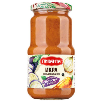 Икра из баклажанов Пиканта, 450г