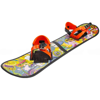 Сноуборд пластик с жёсткими креплениями 2158-00