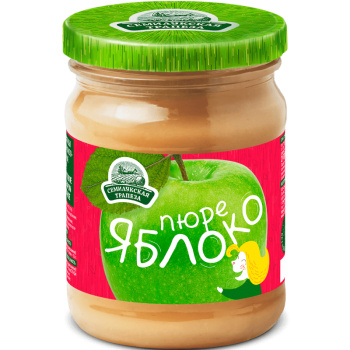 Пюре фруктовое Семилукская трапеза яблочное, 260г