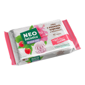 Зефир Neo Botanica, малина, каркаде, витамины, 135г