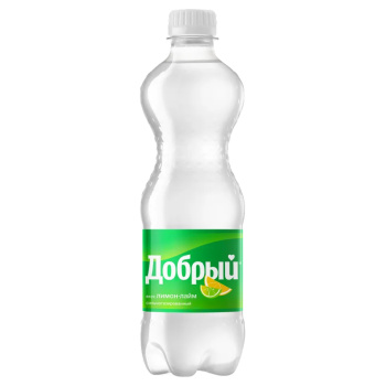 Напиток Добрый лимон-лайм газированный, 0,5л 