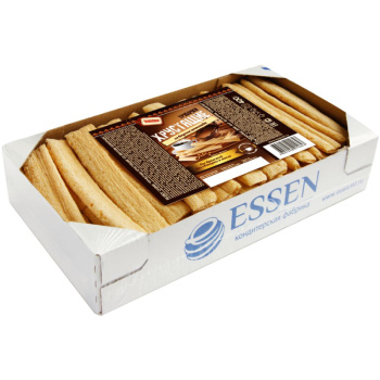 Трубочки Хрустинка с какао с начинкой со вкусом шоколада Махеев, 400г