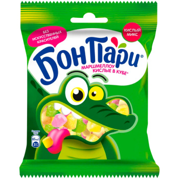 Суфле Бон Пари кислые в кубе, 65г