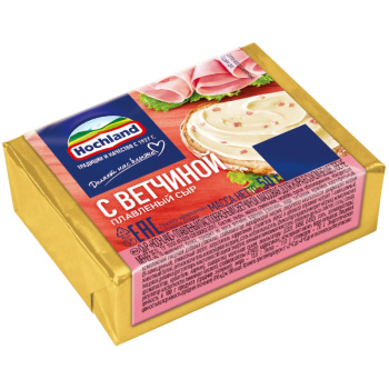 Сыр плавленый Хохланд с ветчиной 35%, 50г