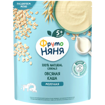 Каша ФрутоНяня Молочная Овсяная 200 г