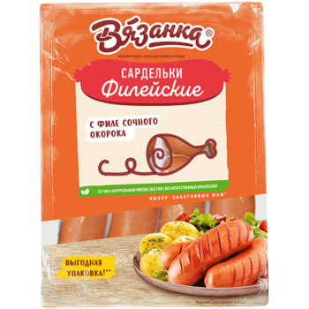 Сардельки Филейские Вязанка, 1кг