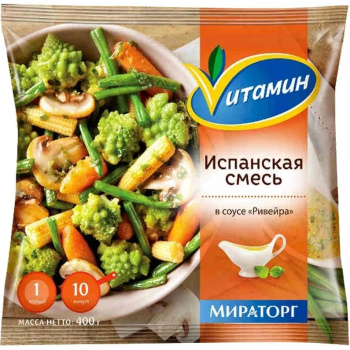 Испанская смесь Витамин в соусе Ривейра 400г