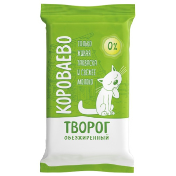 Творог обезжиренный БЗМЖ, 175г