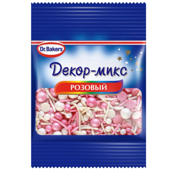 Декор микс розовый Dr. Oetke r. Bakers 10г