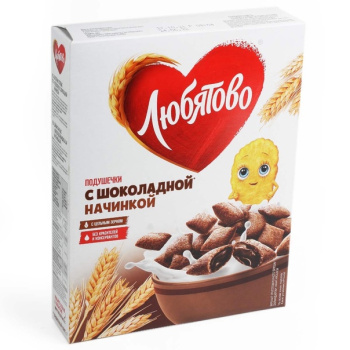 Подушечки с шоколадной начинкой, 220г