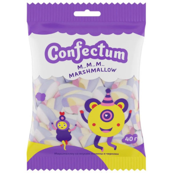 Маршмеллоу со вкусом малины и черники 40г