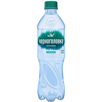 Вода минеральная газированная Черноголовка, 0,5л