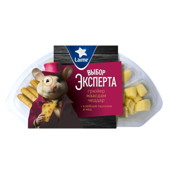 Сырная тарелка ассорти Выбор эксперта №2, 40% БЗМЖ, 110г
