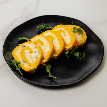 Рулет из тыквы с сыром, 100г