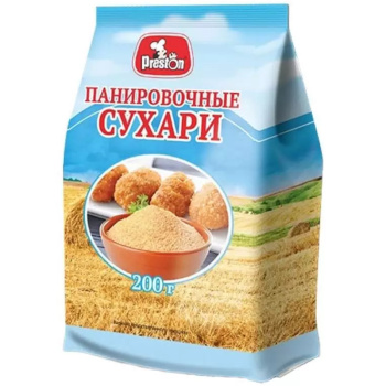 Сухари панировочные Preston, 200г