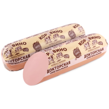 Колбаса вареная Докторская оригинальная Коровино