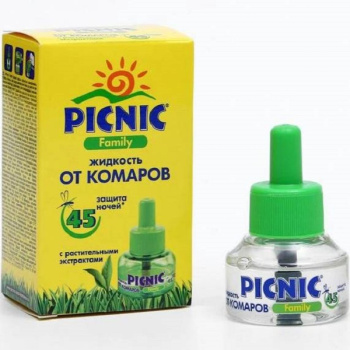 Жидкость от комаров Picnic Family 45 ночей 30 мл