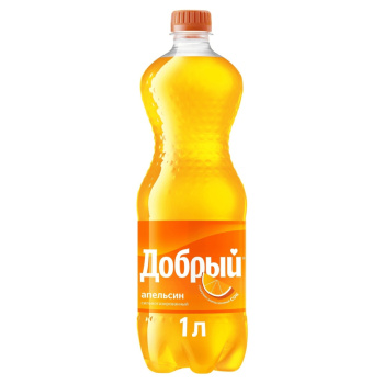 Напиток Добрый 1л Апельсин газированный