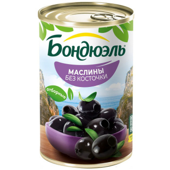 Маслины Bonduelle без косточки, 300г