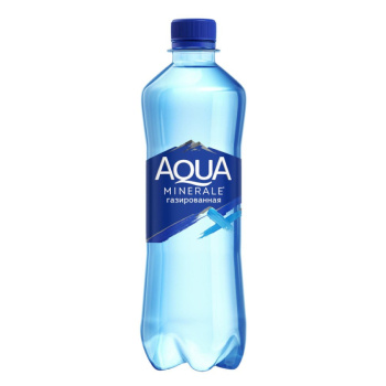 Вода газированная Аква Минерале, 0,5л 