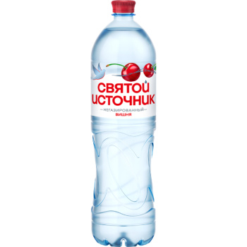 Напиток Святой Источник, вишня, негазированный, 1,5л 