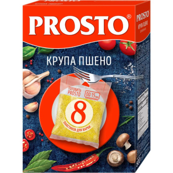 PROSTO Пшено 8 пакетов Ангстрем 